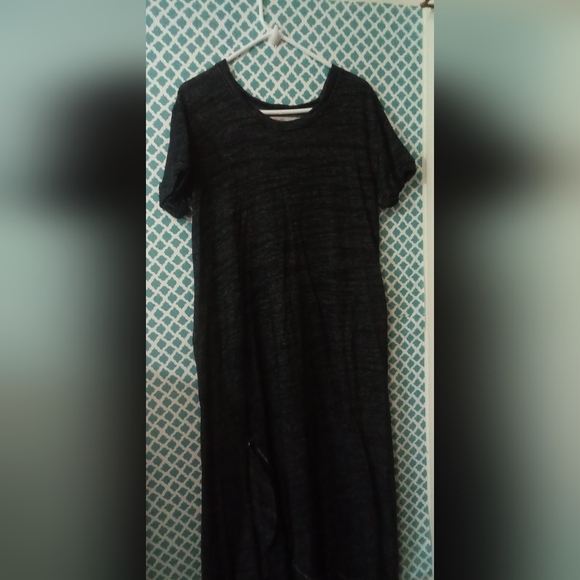 Free people beach Havana Tee May Dress Linen nautical coastal lagenlook boho - Picture 7 of 12